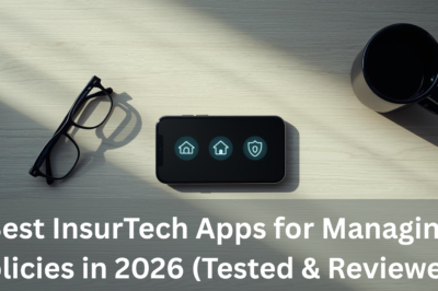 Best InsurTech Apps for Managing Policies in 2026 (Tested & Reviewed)
