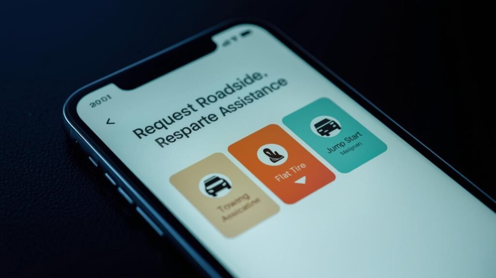 How In-App Roadside Assistance Works