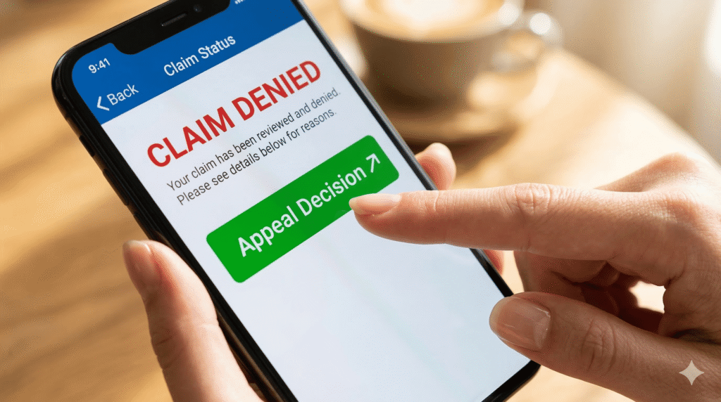 Initiate a Formal Appeal Through the App