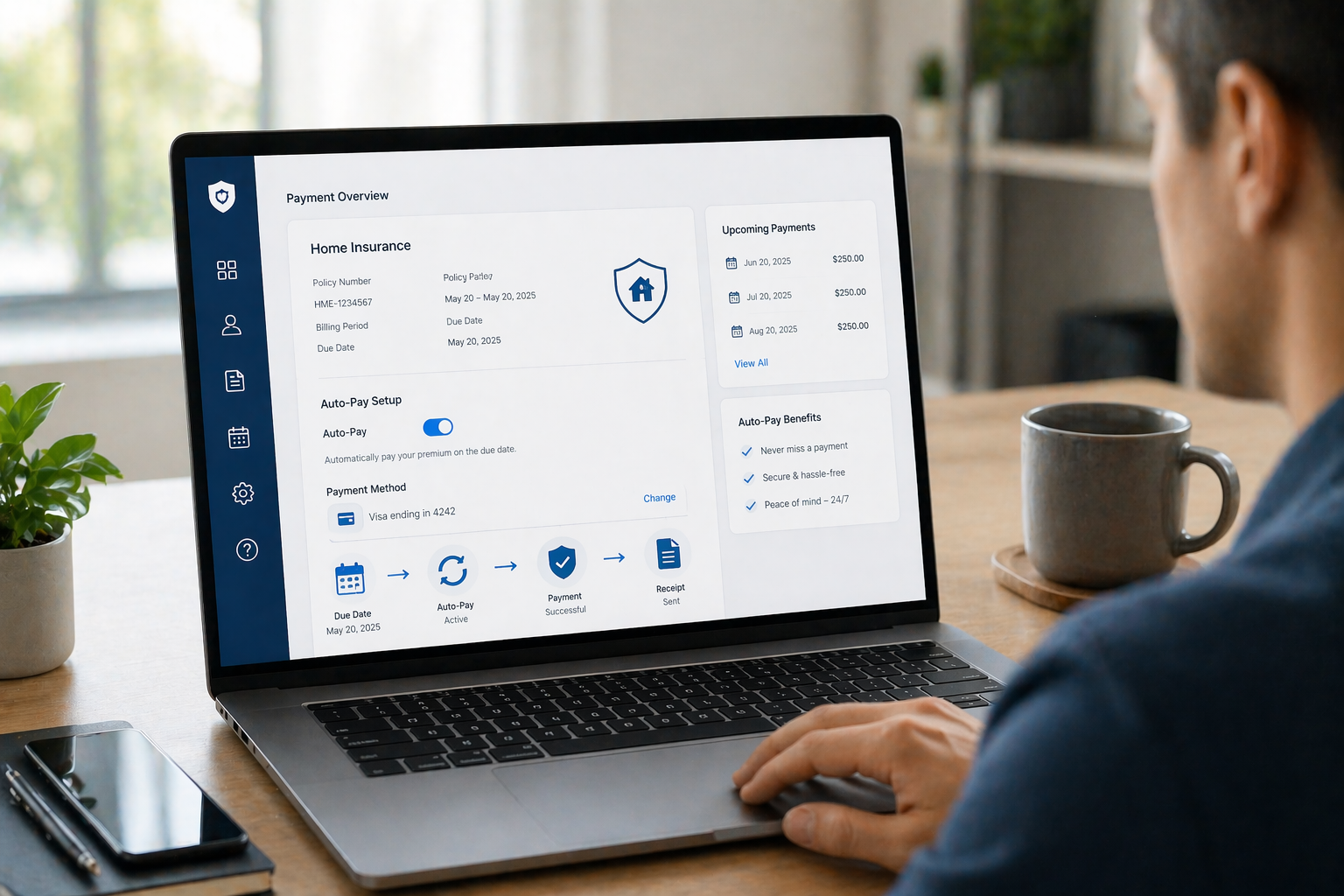 Setting Up Online Payments with Erie Insurance