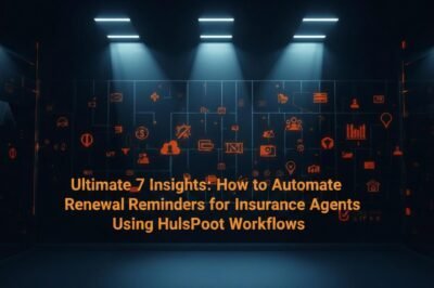 Ultimate 7 Insights: How to Automate Renewal Reminders for Insurance Agents Using HubSpot Workflows