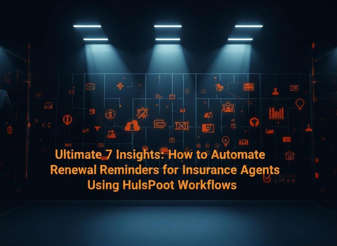 How to automate renewal reminders for insurance agents using HubSpot workflows