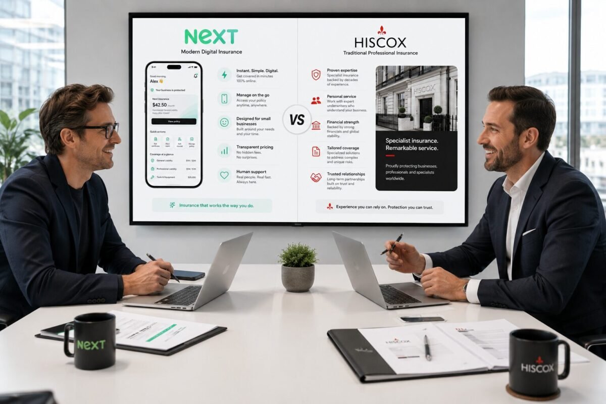 Pros and Cons Next Insurance vs Hiscox