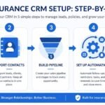 how to set up crm for insurance agency